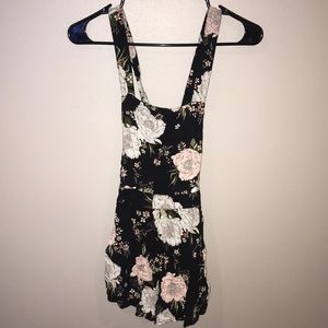 Open back, Cross Back Shortalls size 2 from H&M